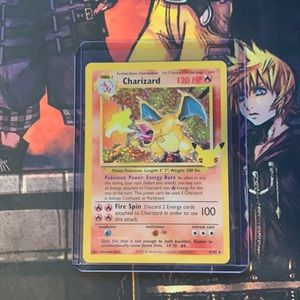 Pokemon TCG Celebrations 25th Anniversary Charizard 4/102 Pokemon Card!